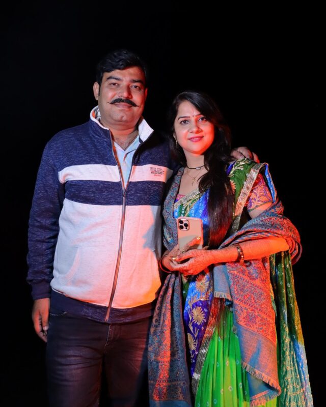 Anjali Dwivedi family photo